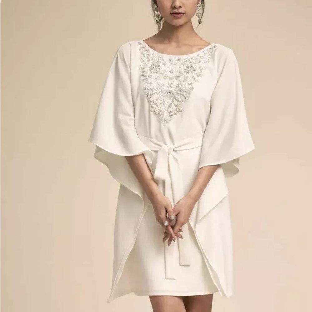BHLDN AIDAN MATTOX RIVIERA KAFTAN WEDDING DRESS Z429-1